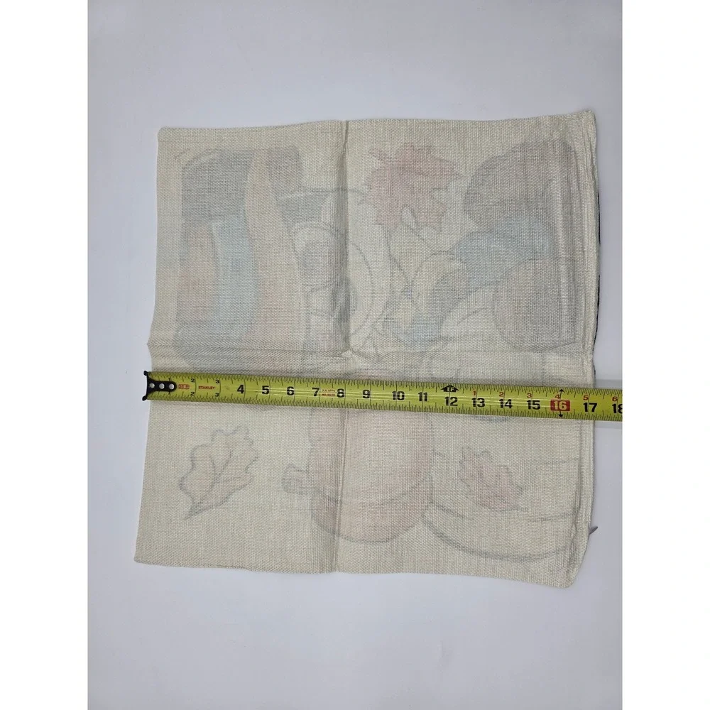 Disney Donald Duck Mickey Mouse‎ Fall Autumn Pillow Covers Set 2 Farmhouse